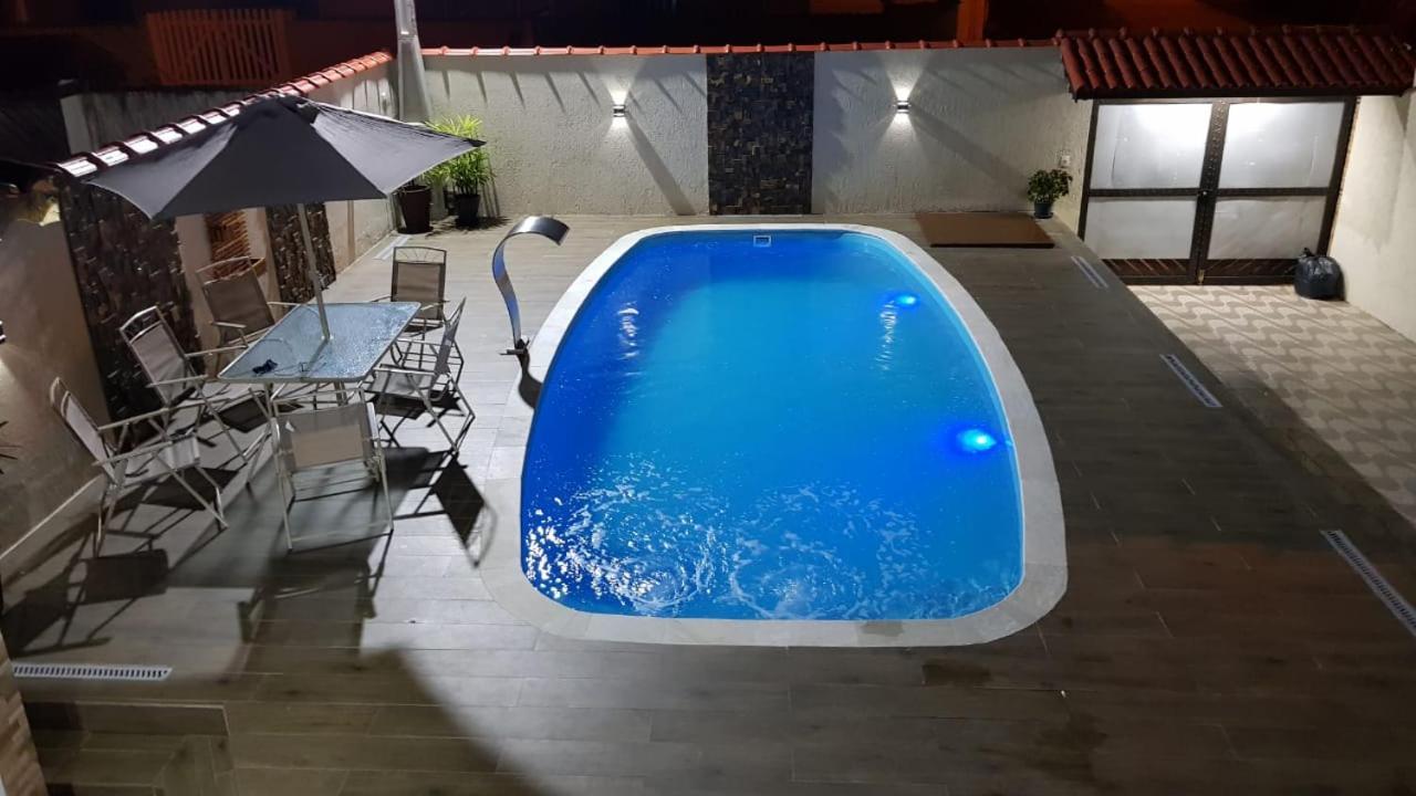 Piscina Aquecida, 3 Dorms Ar Condicionado, Cervejeira E Bilhar, A 500 Metros Do Mar Bertioga